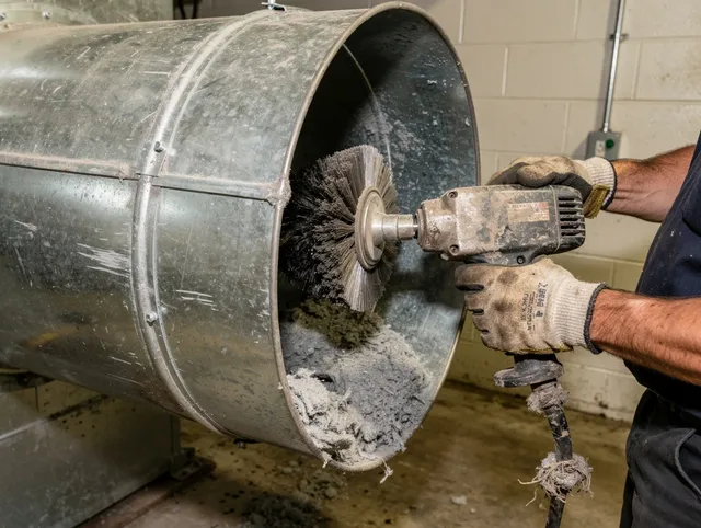 Industrial-grade dryer vent cleaning by Abington Dryer Vent Cleaning in Abington